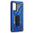 Silikon Hülle Handyhülle und Kunststoff Schutzhülle Hartschalen Tasche mit Ständer YF2 für Samsung Galaxy S20 Lite 5G