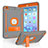 Silikon Hülle Handyhülle und Kunststoff Schutzhülle Hartschalen Tasche mit Ständer YJ1 für Apple iPad Mini 2