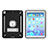 Silikon Hülle Handyhülle und Kunststoff Schutzhülle Hartschalen Tasche mit Ständer YJ1 für Apple iPad Pro 10.5