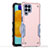 Silikon Hülle Handyhülle und Kunststoff Schutzhülle Hartschalen Tasche QW1 für Samsung Galaxy M53 5G Rosa