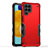 Silikon Hülle Handyhülle und Kunststoff Schutzhülle Hartschalen Tasche QW1 für Samsung Galaxy M53 5G Rot