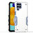Silikon Hülle Handyhülle und Kunststoff Schutzhülle Hartschalen Tasche QW1 für Samsung Galaxy M53 5G Weiß