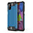 Silikon Hülle Handyhülle und Kunststoff Schutzhülle Hartschalen Tasche U01 für Samsung Galaxy M51 Hellblau