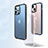 Silikon Hülle Handyhülle und Kunststoff Schutzhülle Hartschalen Tasche U04 für Apple iPhone 13 Mini
