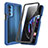 Silikon Hülle Handyhülle und Kunststoff Schutzhülle Hartschalen Tasche Vorder und Rückseite 360 Grad Ganzkörper für Motorola Moto Edge 20 Pro 5G