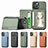 Silikon Hülle Handyhülle und Kunststoff Schutzhülle Hartschalen Tasche Vorder und Rückseite 360 Grad Ganzkörper U05 für Apple iPhone 13 Mini
