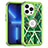 Silikon Hülle Handyhülle und Kunststoff Schutzhülle Hartschalen Tasche Vorder und Rückseite 360 Grad Ganzkörper YJ1 für Apple iPhone 13 Pro Max