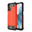 Silikon Hülle Handyhülle und Kunststoff Schutzhülle Hartschalen Tasche WL1 für Samsung Galaxy M32 5G Rot