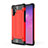 Silikon Hülle Handyhülle und Kunststoff Schutzhülle Hartschalen Tasche WL1 für Samsung Galaxy Note 10 Plus 5G Rot