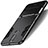 Silikon Hülle Handyhülle und Kunststoff Schutzhülle mit Ständer für Huawei G10 Schwarz