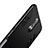 Silikon Hülle Handyhülle und Kunststoff Schutzhülle mit Ständer für Huawei G10 Schwarz