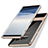 Silikon Hülle Handyhülle und Kunststoff Schutzhülle mit Ständer für Samsung Galaxy Note 8 Gold