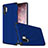 Silikon Hülle Handyhülle und Kunststoff Schutzhülle Tasche für Samsung Galaxy Note 10 Plus 5G Blau