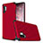 Silikon Hülle Handyhülle und Kunststoff Schutzhülle Tasche für Samsung Galaxy Note 10 Plus 5G Rot