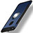 Silikon Hülle Handyhülle und Kunststoff Schutzhülle Tasche mit Fingerring Ständer für Huawei Nova Lite Blau