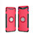 Silikon Hülle Handyhülle und Kunststoff Schutzhülle Tasche mit Fingerring Ständer für Oppo Find X Super Flash Edition