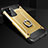 Silikon Hülle Handyhülle und Kunststoff Schutzhülle Tasche mit Fingerring Ständer N01 für Samsung Galaxy Note 20 5G
