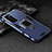 Silikon Hülle Handyhülle und Kunststoff Schutzhülle Tasche mit Magnetisch Fingerring Ständer für Huawei P40