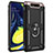 Silikon Hülle Handyhülle und Kunststoff Schutzhülle Tasche mit Magnetisch Fingerring Ständer für Samsung Galaxy A80