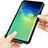 Silikon Hülle Handyhülle und Kunststoff Schutzhülle Tasche mit Magnetisch Fingerring Ständer R01 für Samsung Galaxy S10