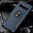 Silikon Hülle Handyhülle und Kunststoff Schutzhülle Tasche mit Magnetisch Fingerring Ständer R02 für Samsung Galaxy S10 Blau