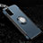 Silikon Hülle Handyhülle und Kunststoff Schutzhülle Tasche mit Magnetisch Fingerring Ständer R03 für Samsung Galaxy S20 Plus