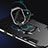 Silikon Hülle Handyhülle und Kunststoff Schutzhülle Tasche mit Magnetisch Fingerring Ständer R03 für Xiaomi Redmi 9AT