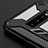 Silikon Hülle Handyhülle und Kunststoff Schutzhülle Tasche mit Magnetisch Fingerring Ständer R04 für Samsung Galaxy S10 5G