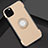 Silikon Hülle Handyhülle und Kunststoff Schutzhülle Tasche mit Magnetisch Fingerring Ständer S01 für Apple iPhone 11 Pro Max