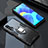 Silikon Hülle Handyhülle und Kunststoff Schutzhülle Tasche mit Magnetisch Fingerring Ständer S01 für Huawei Nova 6 5G