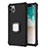 Silikon Hülle Handyhülle und Kunststoff Schutzhülle Tasche mit Magnetisch Ständer Z01 für Apple iPhone 11 Pro Max