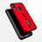 Silikon Hülle Handyhülle und Kunststoff Schutzhülle Tasche mit Ständer A01 für Huawei P20 Lite