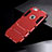 Silikon Hülle Handyhülle und Kunststoff Schutzhülle Tasche mit Ständer für Apple iPhone 6S Plus Rot