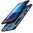 Silikon Hülle Handyhülle und Kunststoff Schutzhülle Tasche mit Ständer für Samsung Galaxy C8 C710F