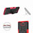 Silikon Hülle Handyhülle und Kunststoff Schutzhülle Tasche mit Ständer für Sony Xperia 10 Plus