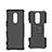 Silikon Hülle Handyhülle und Kunststoff Schutzhülle Tasche mit Ständer für Sony Xperia XZ4
