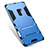 Silikon Hülle Handyhülle und Kunststoff Schutzhülle Tasche mit Ständer für Xiaomi Mi Mix Blau