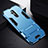 Silikon Hülle Handyhülle und Kunststoff Schutzhülle Tasche mit Ständer R01 für Huawei Mate 20 Lite