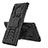 Silikon Hülle Handyhülle und Kunststoff Schutzhülle Tasche mit Ständer R01 für Huawei Mate 30 5G