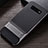 Silikon Hülle Handyhülle und Kunststoff Schutzhülle Tasche mit Ständer R01 für Samsung Galaxy S10 5G
