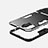 Silikon Hülle Handyhülle und Kunststoff Schutzhülle Tasche mit Ständer R02 für Apple iPhone 11 Pro Max