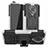 Silikon Hülle Handyhülle und Kunststoff Schutzhülle Tasche mit Ständer R02 für Xiaomi Poco F2 Pro Weiß