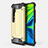Silikon Hülle Handyhülle und Kunststoff Schutzhülle Tasche R01 für Xiaomi Mi Note 10