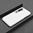 Silikon Hülle Handyhülle und Kunststoff Schutzhülle Tasche R02 für Xiaomi Mi Note 10 Weiß