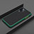 Silikon Hülle Handyhülle und Kunststoff Schutzhülle Tasche U01 für Huawei Nova 6 SE Grün