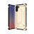 Silikon Hülle Handyhülle und Kunststoff Schutzhülle Tasche U01 für Samsung Galaxy Note 10 5G Gold