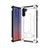 Silikon Hülle Handyhülle und Kunststoff Schutzhülle Tasche U01 für Samsung Galaxy Note 10 5G Silber