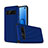 Silikon Hülle Handyhülle und Kunststoff Schutzhülle Tasche U01 für Samsung Galaxy S10 5G Blau