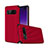 Silikon Hülle Handyhülle und Kunststoff Schutzhülle Tasche U01 für Samsung Galaxy S10 Plus Rot