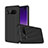 Silikon Hülle Handyhülle und Kunststoff Schutzhülle Tasche U01 für Samsung Galaxy S10 Plus Schwarz